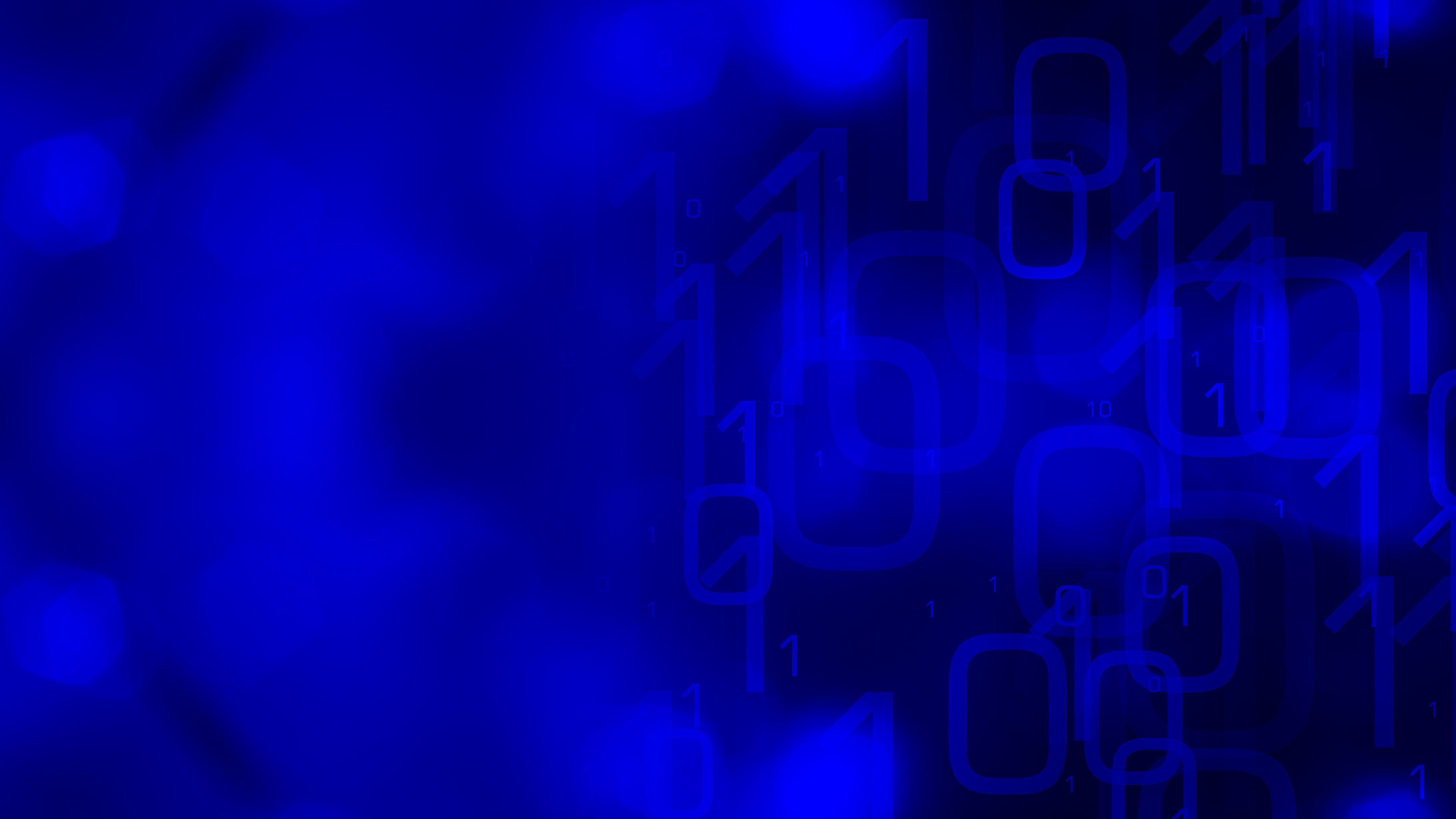 Futuristic new technology dark blue background
